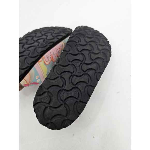 Papillio by Birkenstock Pink Floral Leather Sandals Size EU 29/US C11 - Picture 9 of 10